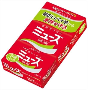 まとめ得 ミューズ石鹸バスサイズ３Ｐ 　 レキッドベンキーザー 　 石鹸 x [4個] /h