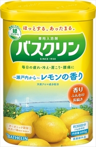 まとめ得 バスクリン　レモンの香り　６００Ｇ 　 バスクリン 　 入浴剤 x [3個] /h