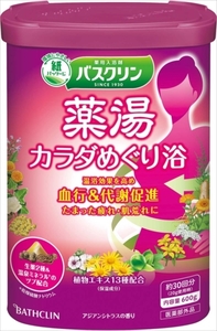 まとめ得 バスクリン　薬湯　カラダめぐり浴　６００ｇ 　 バスクリン 　 入浴剤 x [6個] /h