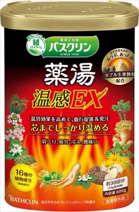 まとめ得 バスクリン　薬湯　温感ＥＸ　６００ｇ 　 バスクリン 　 入浴剤 x [6個] /h