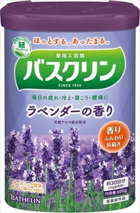 まとめ得 バスクリン　ラベンダーの香り　６００Ｇ 　 バスクリン 　 入浴剤 x [6個] /h