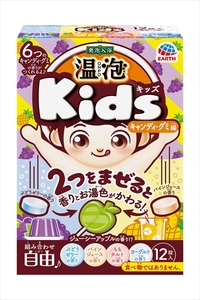 まとめ得 温泡　ＯＮＰＯ　Ｋｉｄｓ　キャンディ・グミ編　１２錠入 　 アース製薬 　 入浴剤 x [3個] /h