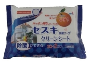 まとめ得 友和　セスキ炭酸ソーダクリーンシートキッチン２２枚 x [20個] /h