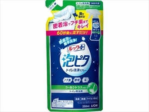 まとめ得 ルックプラス泡ピタトイレ洗浄スプレークールシトラスの香りつめかえ用 　住居洗剤・トイレ用 x [15個] /h