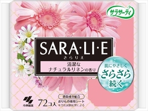 まとめ得 サラサーティSara・li・e　ナチュラルリネンの香り　72個 　 小林製薬 　 生理用品 x [8個] /h