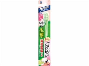 まとめ得 生葉 もふもふ磨けるブラシ レギュラー 　 小林製薬 　 歯ブラシ x [16個] /h