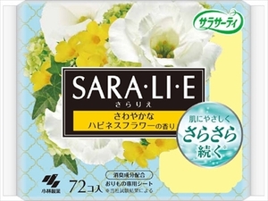 まとめ得 サラサーティSara・li・e　ハピネスフラワーの香り　72個 　 小林製薬 　 生理用品 x [16個] /h