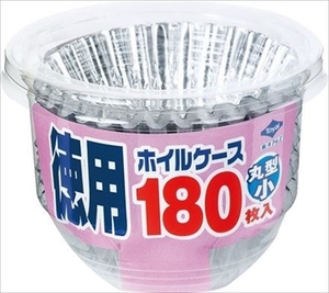 まとめ得 徳用ホイルケース丸型小１８０枚 　 東洋アルミ 　 お弁当用品 x [40個] /h