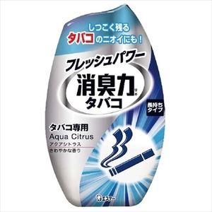 まとめ得 玄関・リビング用消臭力　タバコ用アクアシトラスさわやかな香り 　 エステー 　 芳香剤・部屋用 x [8個] /h