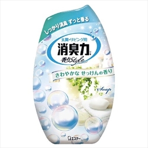 まとめ得 玄関・リビング用消臭力　せっけん 　 エステー 　 芳香剤・部屋用 x [5個] /h