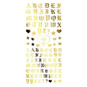  summarize profit TSUMEKIRA( tab kila) nail sticker BritneyTOKYO produce 2 Chola Glamour 2 Gold SG-BTK-110 x [4 piece ] /a