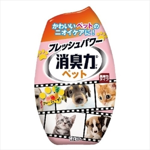 まとめ得 玄関・リビング用消臭力　ペット用フルーティーガーデン 　 エステー 　 芳香剤・部屋用 x [16個] /h