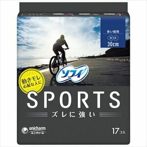 まとめ得 ソフィSPORTS300羽つき17枚 　 ユニ・チャーム（ユニチャーム） 　 生理用品 x [16個] /h