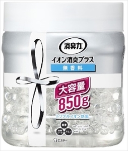 まとめ得 消臭力 クリアビーズ イオン消臭プラス 大容量 消臭剤 本体 無香料 　 エステー 　 芳香剤・部屋用 x [4個] /h