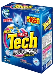 Резюме Mega Tech Большой детергент 5 кг туалетных принадлежностей Японский детергент x [3] /h
