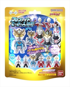 まとめ得 びっくらたまご　ウルトラヒーローズ　フロファイトヒーロー入浴剤 　 バンダイ 　 入浴剤 x [12個] /h