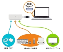 まとめ得 ラトックシステム USB Type-C マルチアダプター(VGA・PD・USBハブ) RS-UCVGA-PH x [2個] /l_画像4