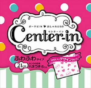 まとめ得 センターインふわふわタイプふつうの日羽つき６枚 　 ユニ・チャーム（ユニチャーム） 　 生理用品 x [8個] /h