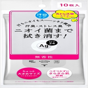 まとめ得 エージーデオ24　クリアシャワーシート　無香料　10枚 　 制汗剤・デオドラント x [8個] /h