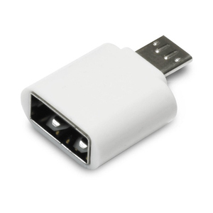 まとめ得 日本トラストテクノロジー OTG USB(A)→MicroUSB変換コネクター(ホワイト) OTGU2M-WH x [3個] /l