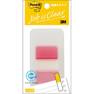 まとめ得 3M Post-it ポストイット ジョーブ レギュラーサイズ レッド 3M-680DN-4 x [6個] /l