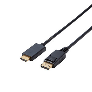 エレコム 変換ケーブル DisplayPort-HDMI 2.0m ブラック CAC-DPHDMI20BK /l