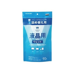  summarize profit Elecom wet wipe liquid crystal for packing change 90 sheets WC-DP90SP4 x [3 piece ] /l