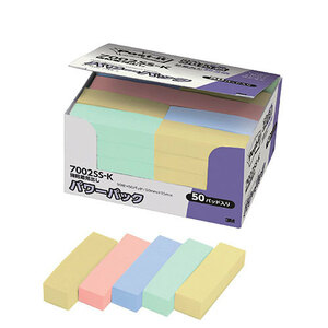 3M Post-it ポストイット パワーパック 強粘着見出し パステルカラー 3M-7002SS-K /l