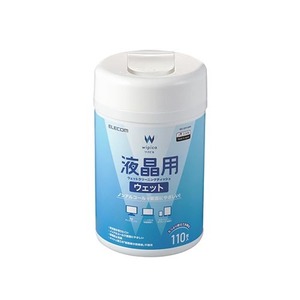  summarize profit Elecom wet wipe liquid crystal for bottle 110 sheets WC-DP110N4 x [2 piece ] /l