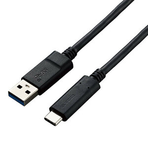 まとめ得 エレコム カメラ接続用USB3.1ケーブル(Type-Cタイプ) DGW-U3AC05NBK x [2個] /l