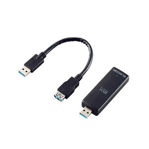 エレコム Wi-Fi 6・USB3.0対応 1201M無線LANアダプター WDC-X1201DU3-B /l