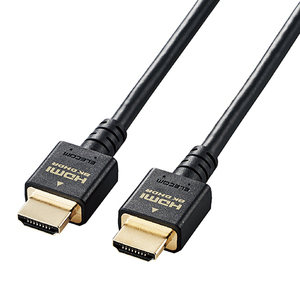 エレコム HDMI ケーブル HDMI2.1 ウルトラハイスピード 8K4K対応 1.5m ブラック CAC-HD21E15BK /l