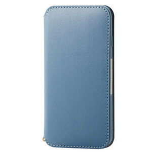 まとめ得 エレコム iPhone SE 第3世代 レザーケース 手帳型 NEUTZ 磁石付 ブルー PM-A22SPLFY2BU x [2個] /l