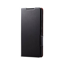 エレコム Galaxy A53 5G ソフトレザーケース 薄型 磁石付き PM-G224PLFUBK /l_画像1