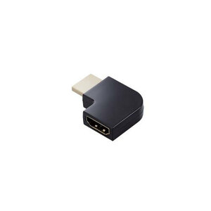 まとめ得 エレコム HDMI L字型アダプター(タイプA-タイプA)スリム 左向き AD-HDAABS04BK x [3個] /l