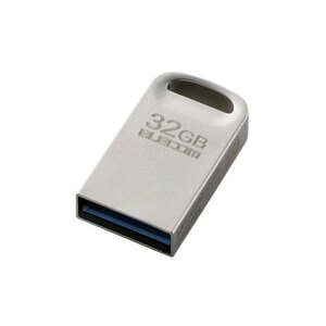 まとめ得 エレコム USB3.2対応超小型USBメモリ MF-SU3A032GSV x [2個] /l