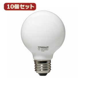 まとめ得 YAZAWA 10個セット ボール電球40W形ホワイト　GW100V38W70X10 x [2個] /l