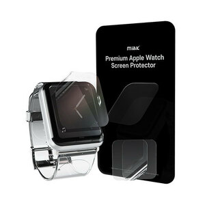 miak セルフヒーリング 液晶保護フィルム for Apple Watch SE/6/5/4 44 (2枚入り) MA22175AW /l