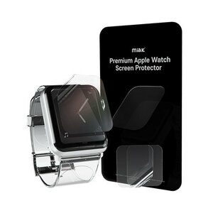 まとめ得 miak セルフヒーリング 液晶保護フィルム for Apple Watch SE/6/5/4 40 (2枚入り) MA22176AW x [2個] /l