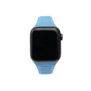 まとめ得 WEARPLANET Slim Line マグネットリンクバンド for Apple Watch 45/44/42mm Ciel Blue WP23195AWCB x [2個] /l