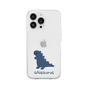 まとめ得 AKAN ソフトクリアケース for iPhone 14 Pro アロサウルス 背面カバー型 AK23538i14P x [2個] /l