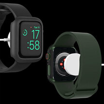 まとめ得 araree AERO ハードケースfor Apple Watch Series 7 45 ブラック Apple Watch用カバー AR22417AW x [2個] /l_画像3