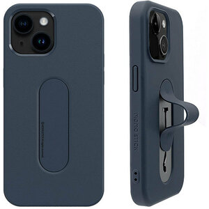 まとめ得 momo stick モモスティック Mag Grip フラットケース for iPhone 15 Plus ネイビー MMS25316i15PL x [2個] /l