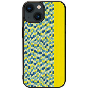 まとめ得 Man & Wood マンアンドウッド MagSafe対応天然木ケース for iPhone 15 Yellow Submarine I25505i15 x [2個] /l