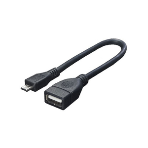 まとめ得 変換名人 USBケーブル20 A(メス) to micro(オス) USBAB/MCA20 x [4個] /l