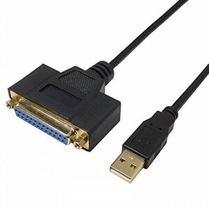 まとめ得 変換名人 USB to パラレル25ピン(1.0m) USB-PL25/10G2 x [2個] /l