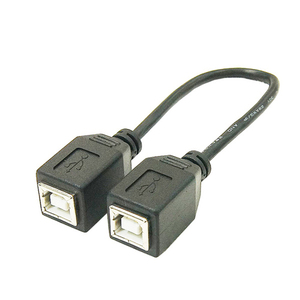 まとめ得 変換名人 USBケーブル20cm B(メス) to B(メス) USBBB-BB20 x [6個] /l