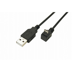 まとめ得 変換名人 USB A to micro下L型100cmケーブル USBA-MCDL/CA100 x [3個] /l