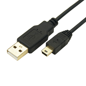 まとめ得 変換名人 極細USBケーブルAオス-miniオス 5m USB2A-M5/CA500 x [3個] /l