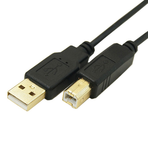 まとめ得 変換名人 極細USBケーブルAオス-Bオス 1.8m USB2A-B/CA180 x [3個] /l